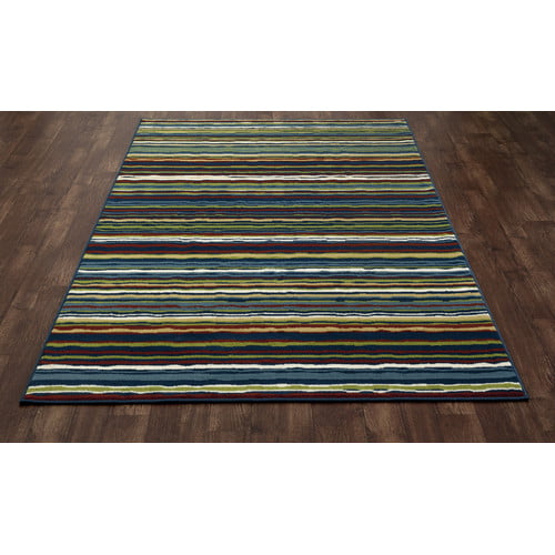 Living Room Entrance Way SUN-Shine Shag Rugs Fluffy Area Rug Mexican Abstract Colorful Vertical Lines Floor Non-Slip Carpet Vintage Gradient Soft Plush Doormats Bath Mats for Bedroom 